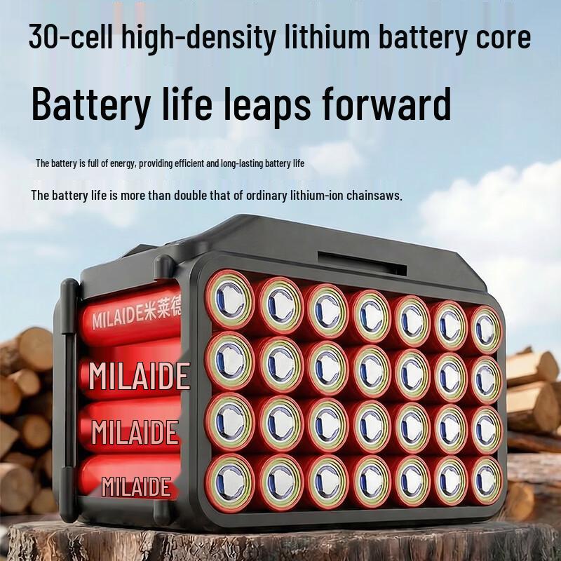 Mileide 42V Cordless Handheld Chainsaw CN plug (adapter included)