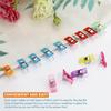 Plastic Quilting Clips: Colored Edge Binding, Long-Tail Sewing, Strong Hold Replacement for Pins