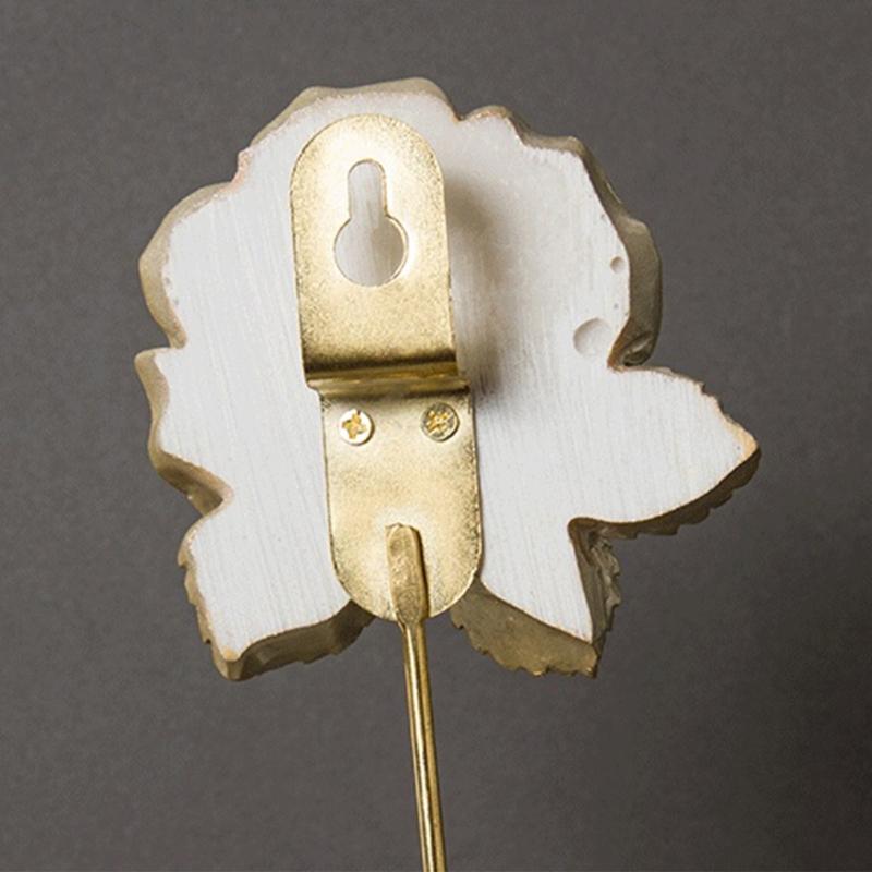 Artistic Heart Shape Wall Mount Hook With Floral Rose Designs Great For Organizing Small Items