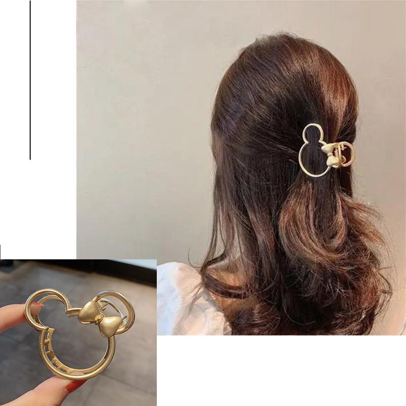 New Metal Claw Clip for Women Gold Geometric Hair Claw Large Size Headband Hairpin Claw Clip Hair Crab Hair Accessories