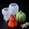 Pumpkin Silicone Candle Mold DIY Plant Aromatherapy Soap Resin Gypsum Craft Making Supplies Home Halloween Party Decor Art Gifts