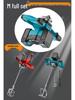 High-Power Lithium Battery Handheld Ice and Earth Drill with Dual Battery and Steering Wheel