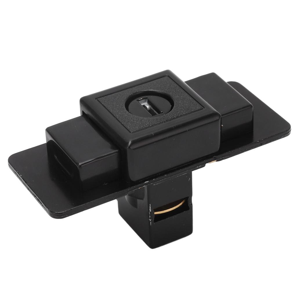 Glove Box Lock MB846665 Instrument Toolbox Lock Cylinder Assembly with 2 Keys Replacement for Mitsubishi Montero