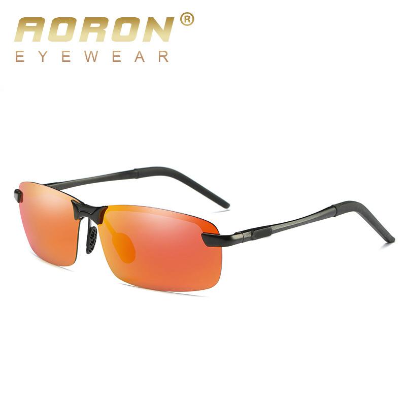 aoron Polarized Sunglasses Colorful Sunglasses Toad Glasses Aluminum Magnesium Glasses Cycling Glasses