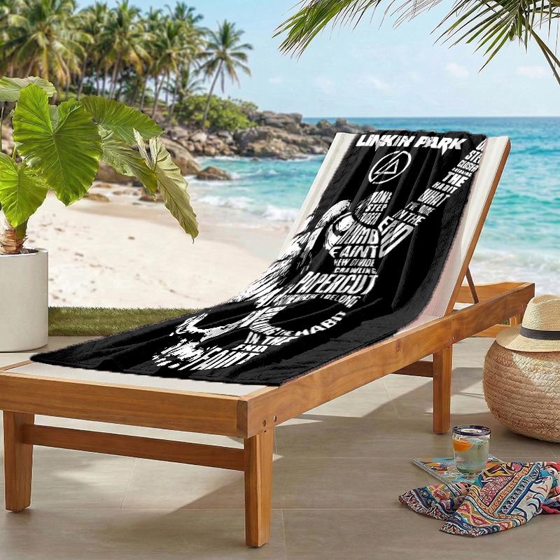 Linkin Park Fashion Beach Towel: Ideal for Summer Adventures Soft, Absorbent and Quick Drying Suitable for Swimming and Bathing