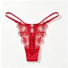 Lady Summer Ultra Thin Pure Desire Lace Edge Thin Strip No Trace Thong Underwear