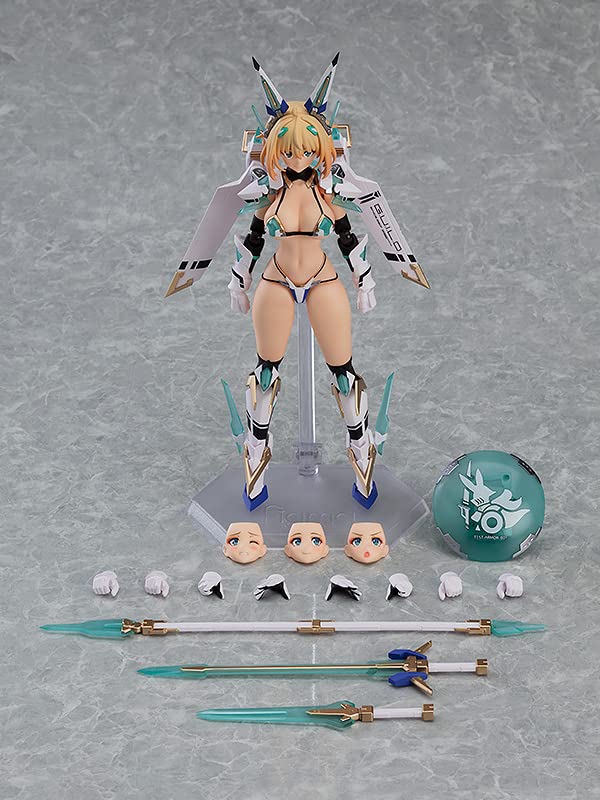 Figma Bunny Suit Planning Sophia F Shirring Bikini Armor Ver. Non-scale Plastic Painted Movable Figure