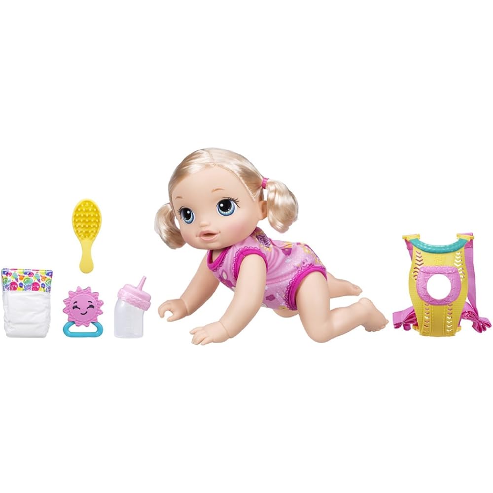 

Hasbro Baby Alive Baby Go Bye-Bye Blonde Doll Educational Toy for Kids