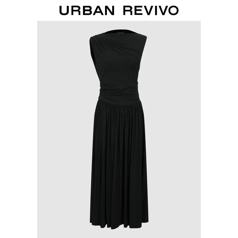 UR2026 Women's Trendy Ruched Off-Shoulder Dress