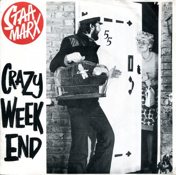 7inch Record STAA MARX - Crazy Weekend CHERRY4 Cherry Red 1979 UK Rock Used