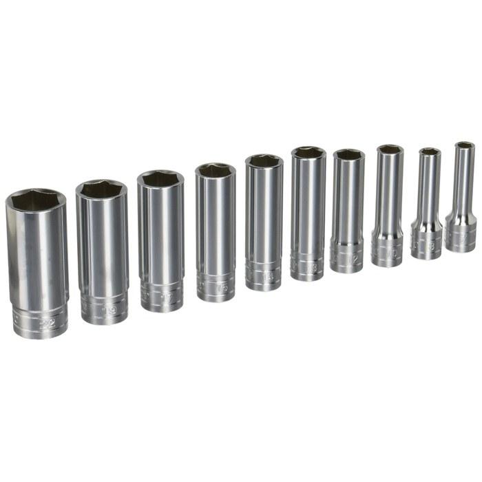KTC 9.5mm (3/8 inch) Deep Socket Set 10-Piece TB3L10
