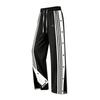 Warrior Seitlich zu öffnende Hose Sommer Kühl Atmungsaktiv Bequem Amerikanischer High Street Trendig Unisex Locker Gerade Freizeithose M-26CE060401