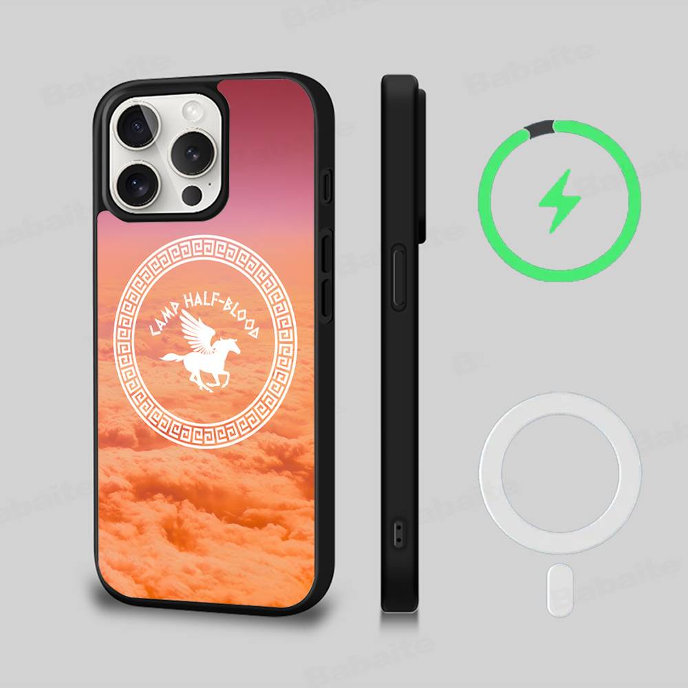 

Camp Half-Blood Phone Case For IPhone 13 14 15 11 12 16 17 Pro Max Plus For Magsafe Magnetic Shell iPhone 16