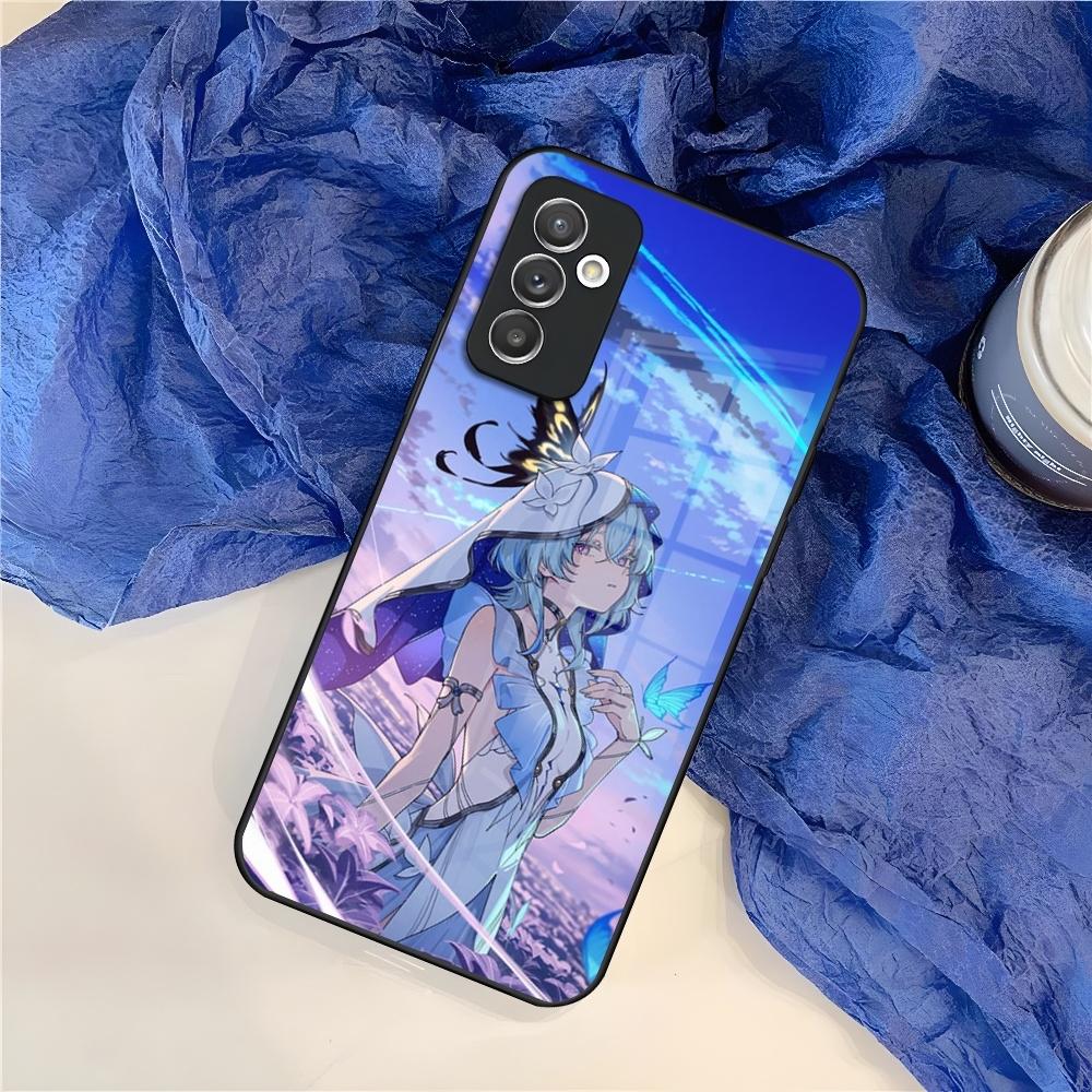 Game Wuthering Waves Phone Case for Samsung S25 S24 S30 S21 S23 S20 S22 Fe S10 E S9 Note 20 Pro Ultra Plus Glass Cover