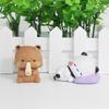 Cute Bubu Dudu Panda Bear Figure Toy Collectible Anime Accessories Kawaii Bear Doll Ornament Home Decor Birthday Christmas Gift