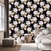 Painted Roses Vintage Wallpaper for Living Room and Bedroom 50x1000