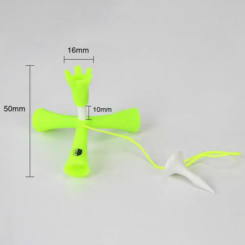 Triangle Golf Tee Practical Adjustable Adjustable Golf Tee Golf Tripod Tee For Practicing Golf Tee Adjustable Telescopic Fork