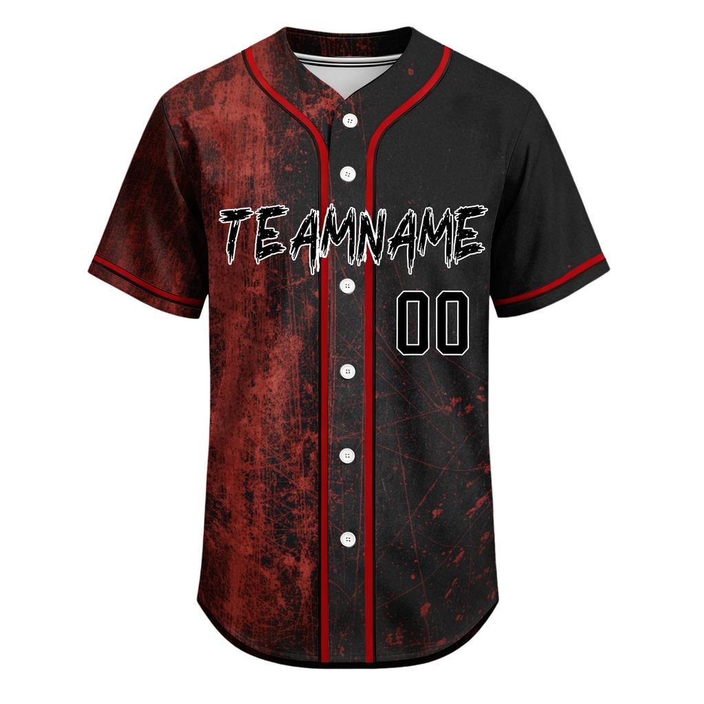 Customizable Baseball for Men Women, DIY Halloween Sports Top