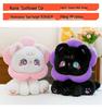 Adorable Sunflower Kitten Plush Toy - Big-Eyed Heartwarming Cat Figurine Gift