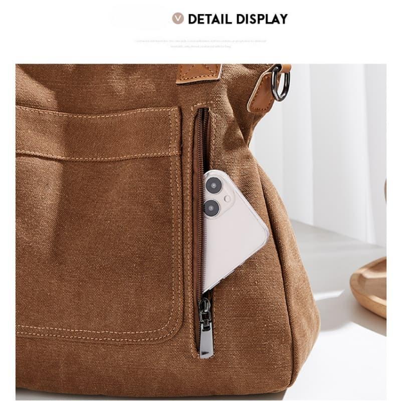 New Fashion Canvas Large Capacity Women's Bag Shoulder Bag