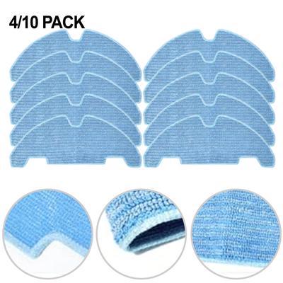 4/10pcs Vacuum Replacement Mop Cloths For Lefant M330 Pro Robotic Vacuum Cleaner Microfiber Mop Cloths