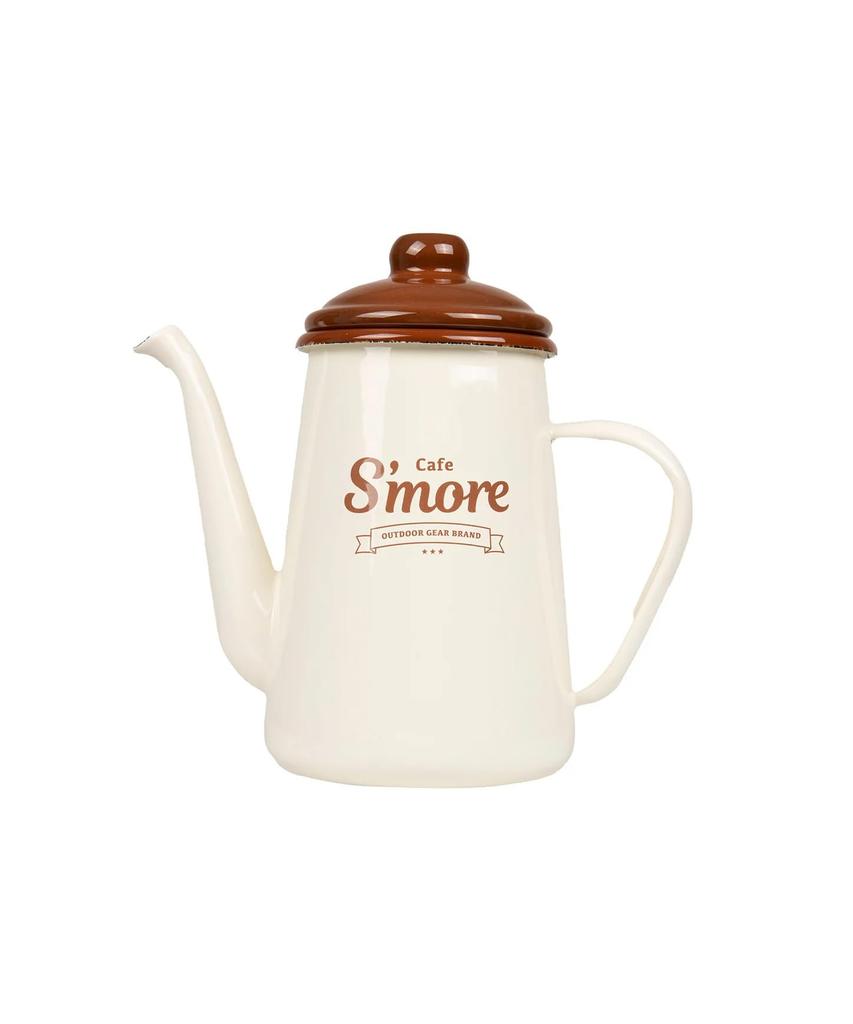 S'more café enamel tableware kettle (Cafe S'more Kettle)