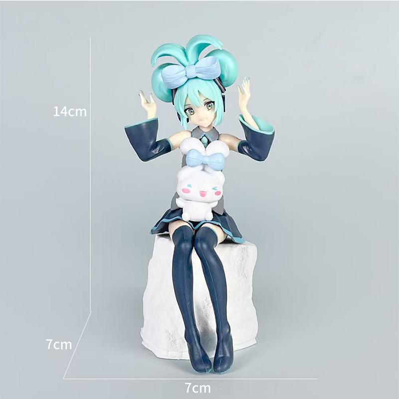 2026 Fashion Hatsune Miku Series Anime Figure Hatsune Miku Action Figures Kawaii Girl Figurine PVC Collection Model Toys..