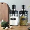 1/2/4Pcs Glass Condiment Bottle Spice Seasoning Bottle Kitchen Storage Dispensers