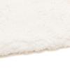 UGG Oversized Sherpa Scarf with Boa 20052 NIM Logo, White, Women's, [Used]