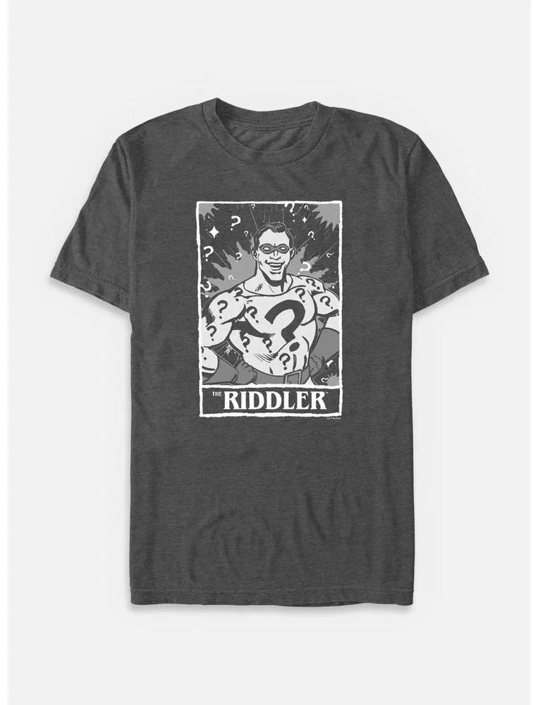 Comics BatUnisex Riddler Black TShirt S