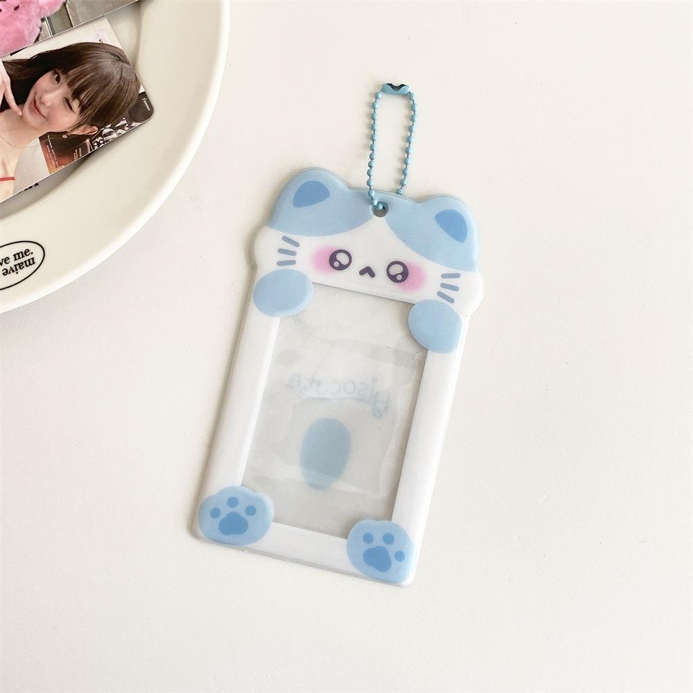 Korean Style Photocard Holder Capybara Bus Card Holder Cute Puppy Card Sleeve Student