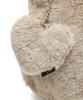 Mark Gonzales Women'S Club Fluffy Handbag - Mocha