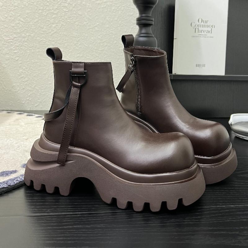 Fashion Ankle Boots for Women Flats Platform Casual Sport Shoes Fashion New Winter Boots 2025 Designer Chelsea Botas De Mujer Zapatos