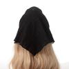 Solid Color Triangular Scarf Fabric Flower Hair Accessories Headwear  Girl Accessories