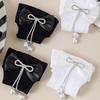 Pack of 1 Pair Girls Breathable Mesh Knee Length Socks Bowknot Accent Socks Stretchy Comfort for 3-10Y Kids