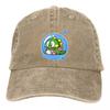 Vintage Classic Game Bubble Bobble Baseball Cap Unisex Style Distressed Denim  Hat Outdoor