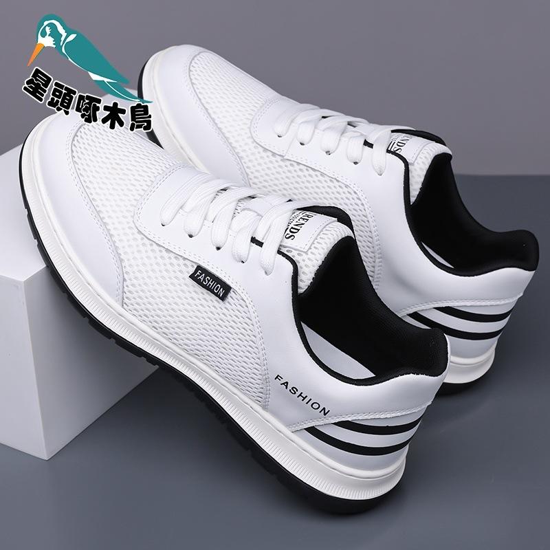 2025 Summer New Mesh Men's Shoes Breathable Sports Casual Shoes Men's Low-top Shoes