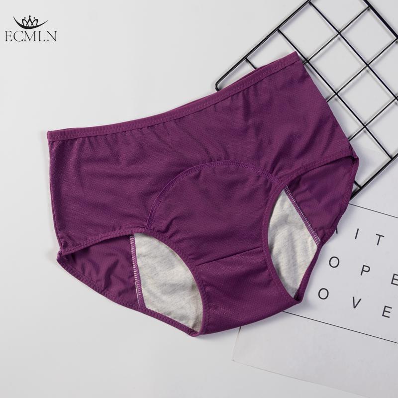 Women Menstrual Panties Leak Proof Cotton High Waist Underwear Women Briefs Period Underwear Panties