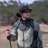 Nylon Folding Bucket Hat Quick-dry Portable Hiking Cap Creative Mesh Fisherman's Hat  Man Woman