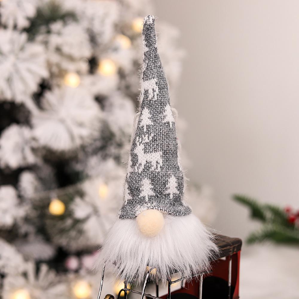 

Forest Man Glowing Faceless Old Man Christmas Tree Pendant