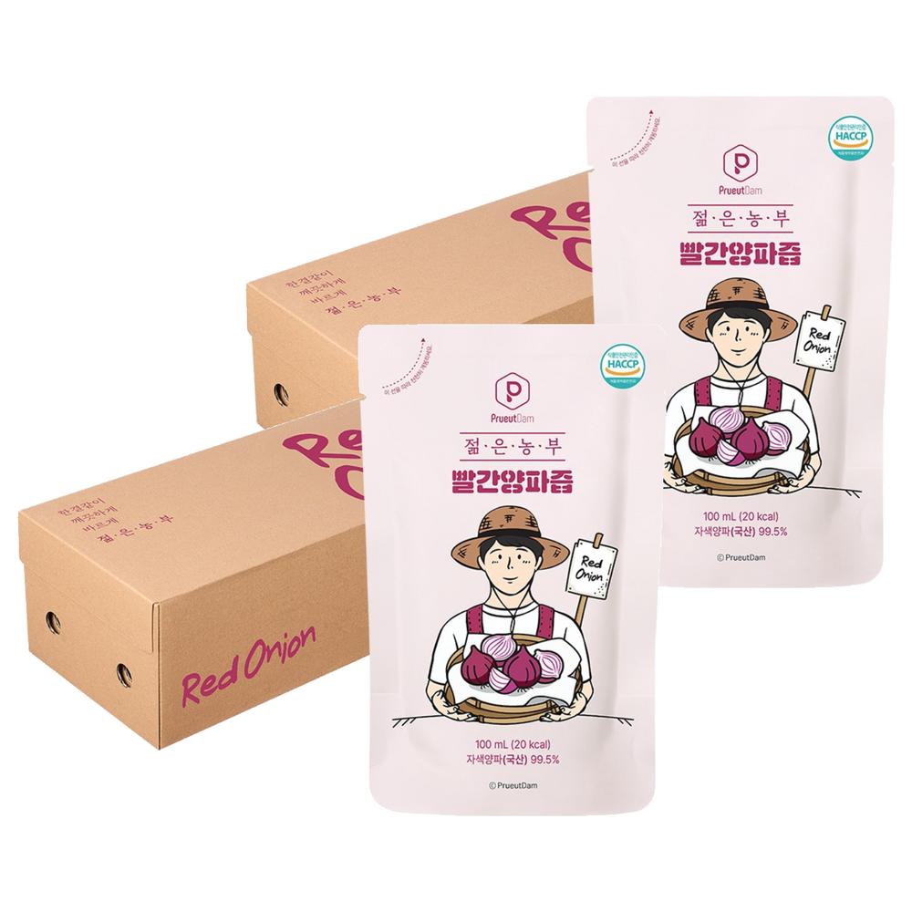 Purutdam Korean Young Farmer Red Onion Juice 3L 2 pcs
