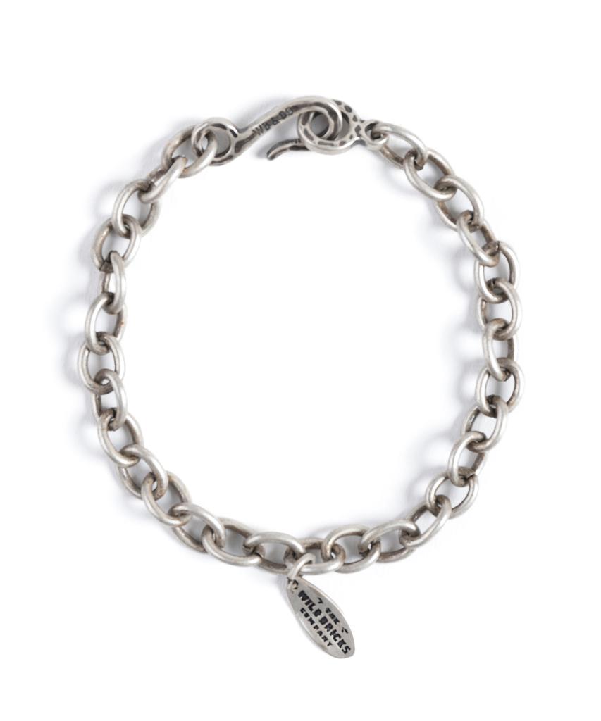 Wild Bricks Bd Link Chain Bracelet (Silver)