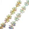 90cm Decorative Crystal Rhinestone Flower Chain Trim Sew Diamante Beaded Ribbon