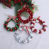 Exquisite Christmas Tree Bell Pendant Flower Wreath Decoration Home Living Room Christmas Tree Party Decoration