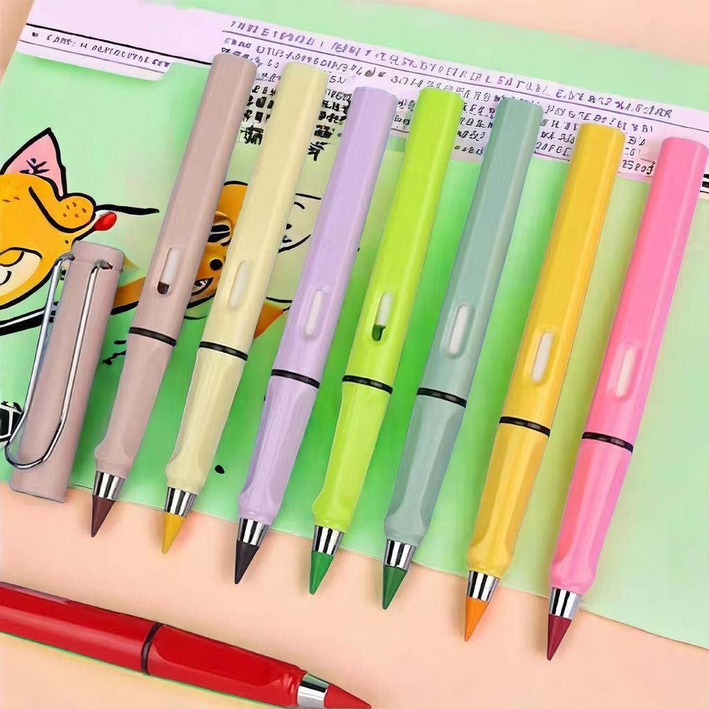 12-Color Everlasting Colored Pencil with Innovative Black Technology