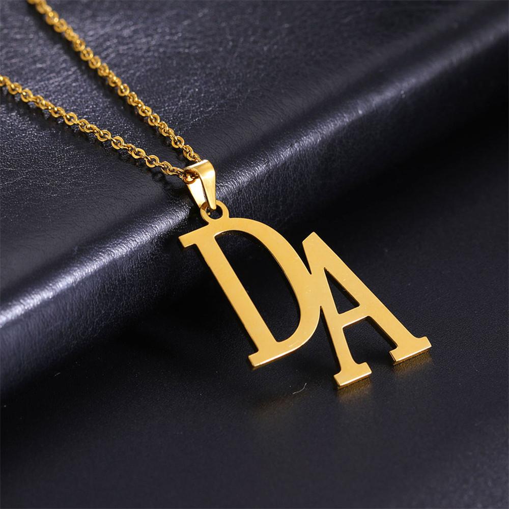Cazador Custom Butterfly Heart Infinity Pendant Name Necklace for Women Stainless Steel Personality Names Necklace Jewelry Gift