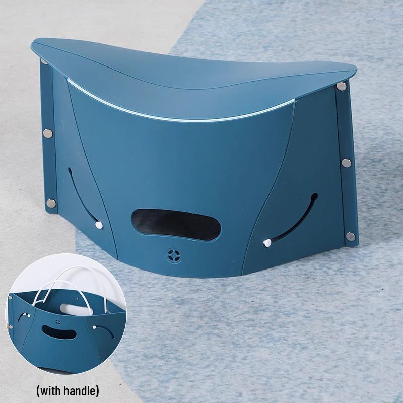 Jin Fu Portable Folding Plastic Stool for Travel and Outdoor Use