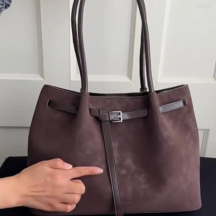 Retro Underarm Bag for Women New Trendy Fashion Casual Commuter Tote Bag Large Capacity Shoulder Bag