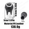 5 / 6 Speed PU Leather Gear Shift Stick Knob For MAZDA 3 BK BL 2006 2007 2008 2009 2010 2011 2012 Car-styling
