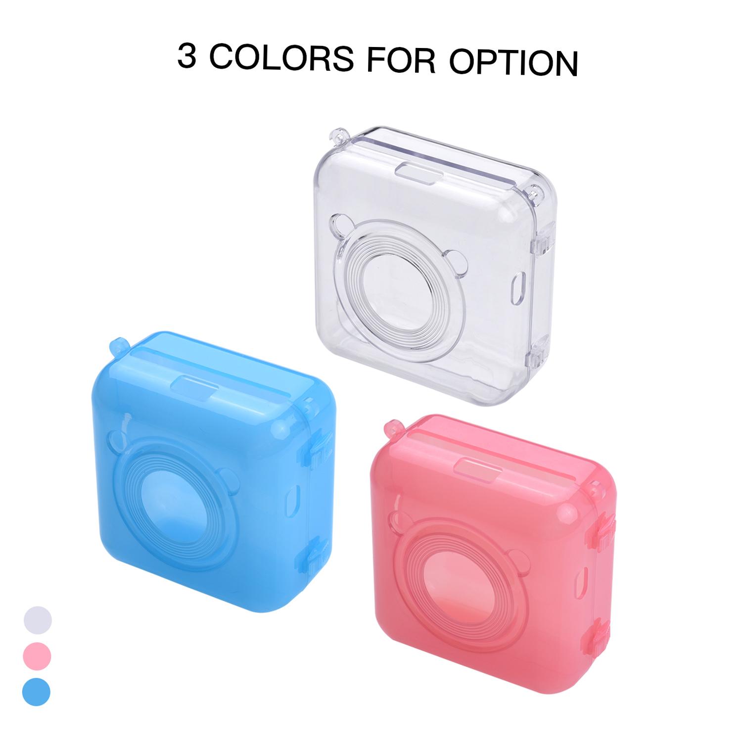 

A6 Термопринтер Пластиковый чехол с ремешком Пылезащитный Ударопрочный Защитный чехол от царапин прозрачный